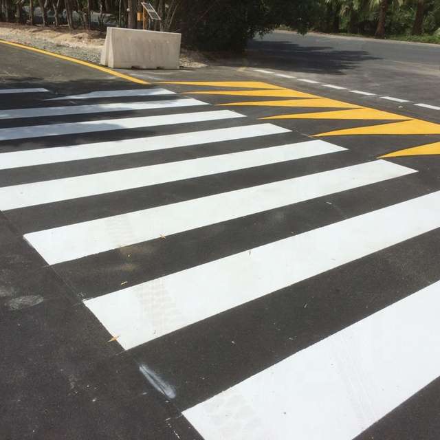 Green Thermoplastic Road Marking Paint in India