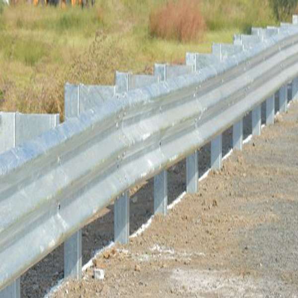 Modified Thrie Beam Crash Barrier in India