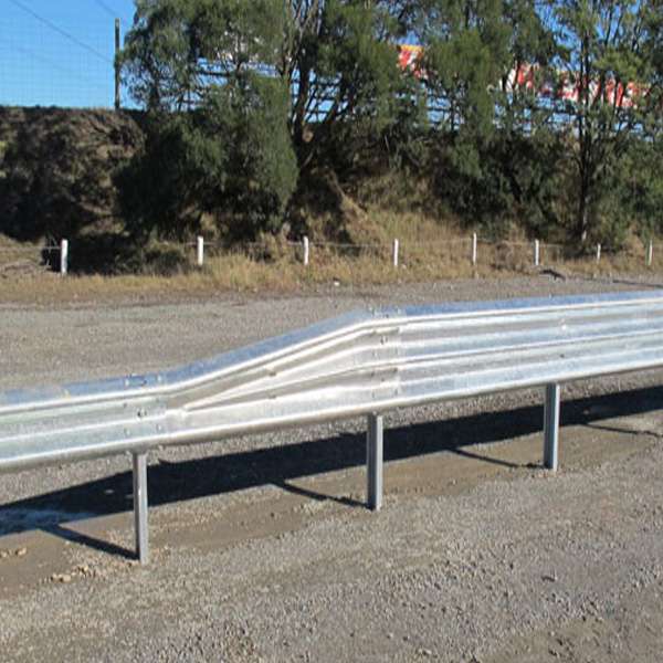 Protective Modified Thrie Beam Crash Barrier in India