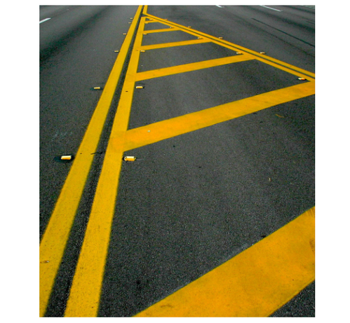 Yellow Thermoplastic Road Marking Paint in India