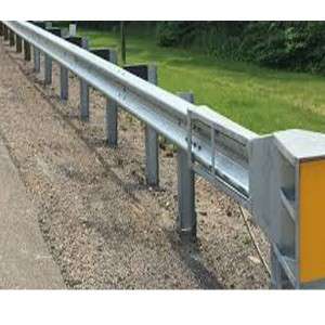 High Security Fence Metal Beam Crash Barrier in India